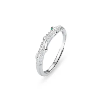 SINO GEM 999 Fine Silver Rings Unisex