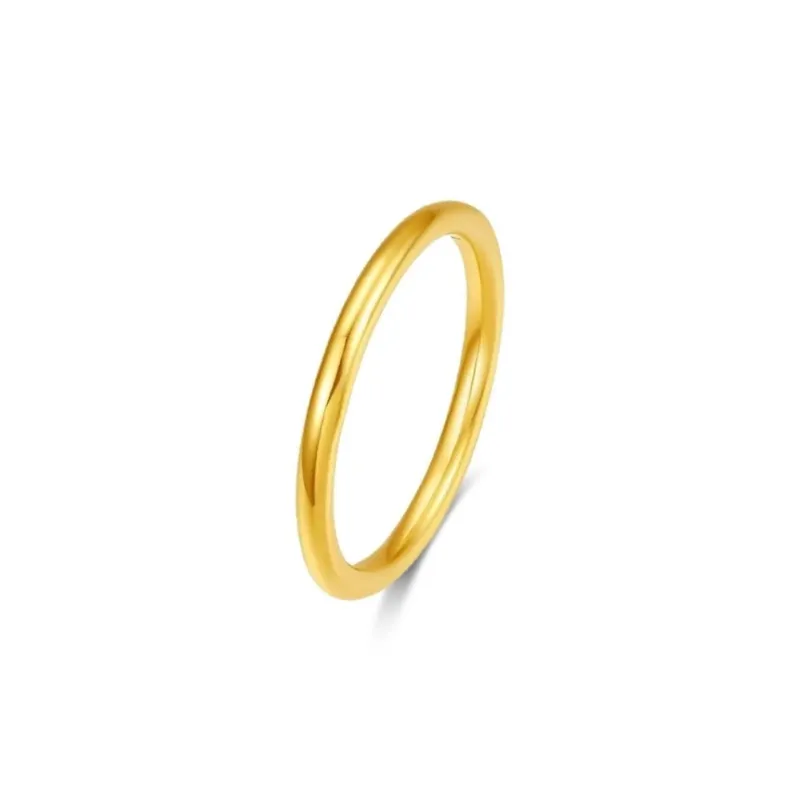 Bailijin S999 Fine Silver Rings Unisex-0