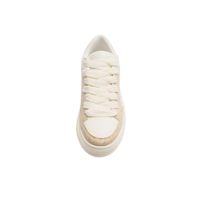ZARA New Year Low Top Skateboard Shoes Men's Beige-3