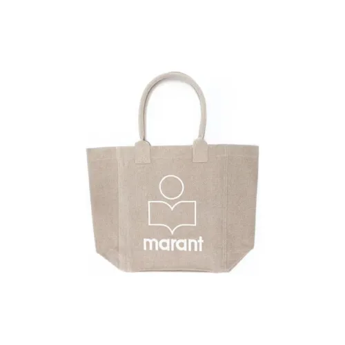 ISABEL MARANT Cotton Tote Bag, Shopping Bag, Handbag Regular Women's Beige