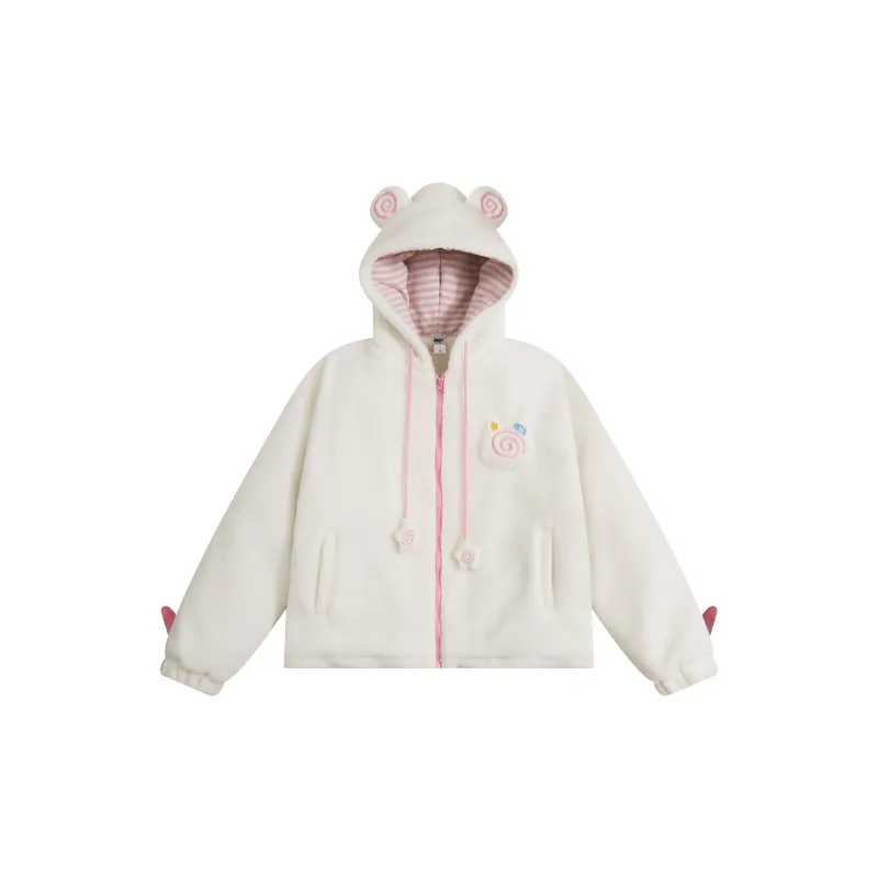 NELY Puffer Jackets Unisex Ecru-0