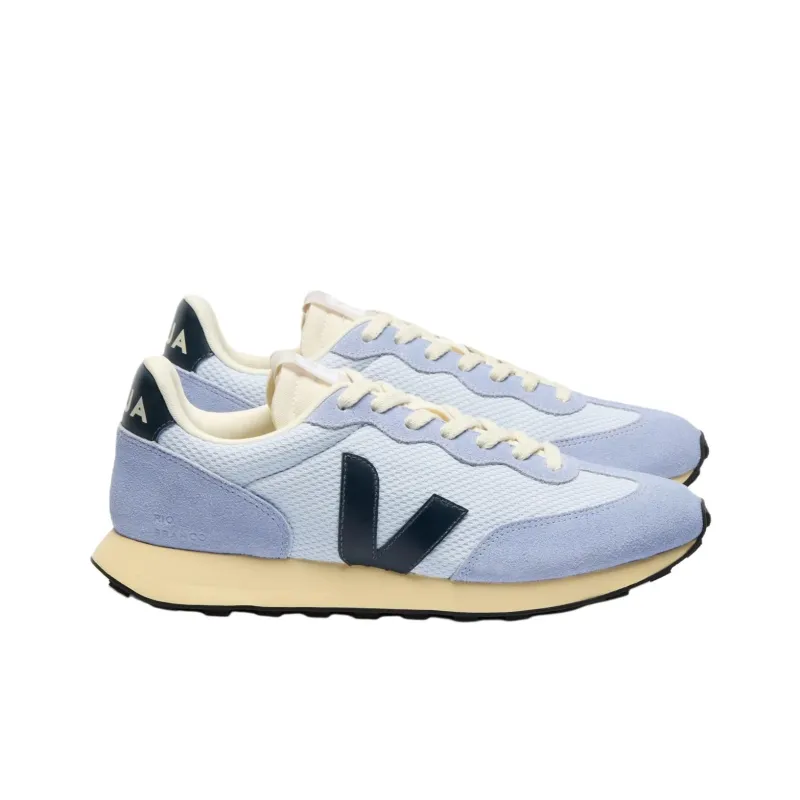 VEJA Rio Branco Low Top Casual Shoes Unisex Blue-2