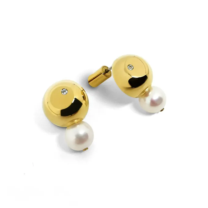 ALP JEWELRY Freshwater Pearl Earrings Unisex-8