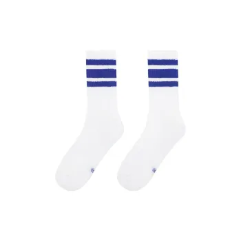 7 SEVFUN Knee High Socks Unisex Combo Set White