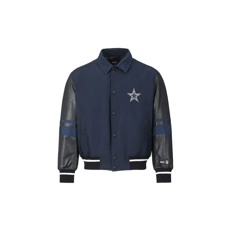 HUGO BOSS x NFL Puffer Jacket Men's Dark Blue-0