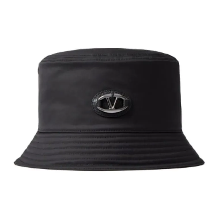 Valentino VLogo Plaque Bucket Hat-0