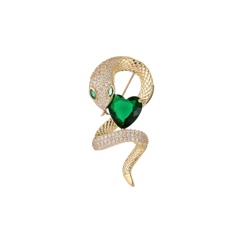 VIOLET Copper Alloy Brooches Unisex-0