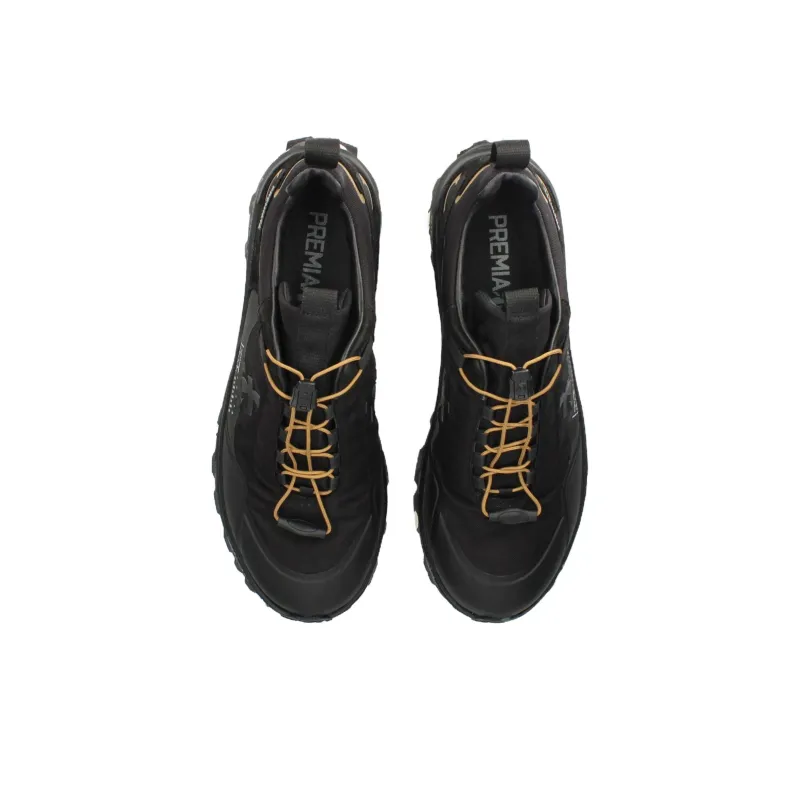 PREMIATA CROSS0.2 Low Top Casual Shoes Men's Black-5