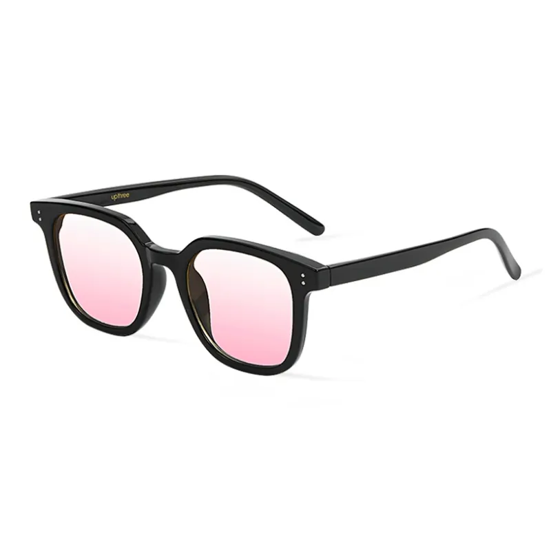 VEGOOS Plate Frame Square Sunglasses Unisex-19