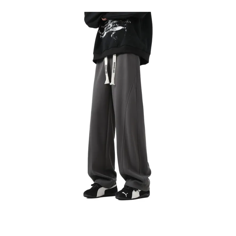 WARNING LIGHT Knitted Sports Pants Unisex-40