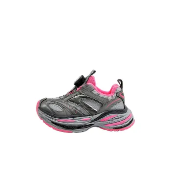 Teenmix Slip Resistant Warm Low Top Kids Lifestyle Shoes Gray Pink Kids'