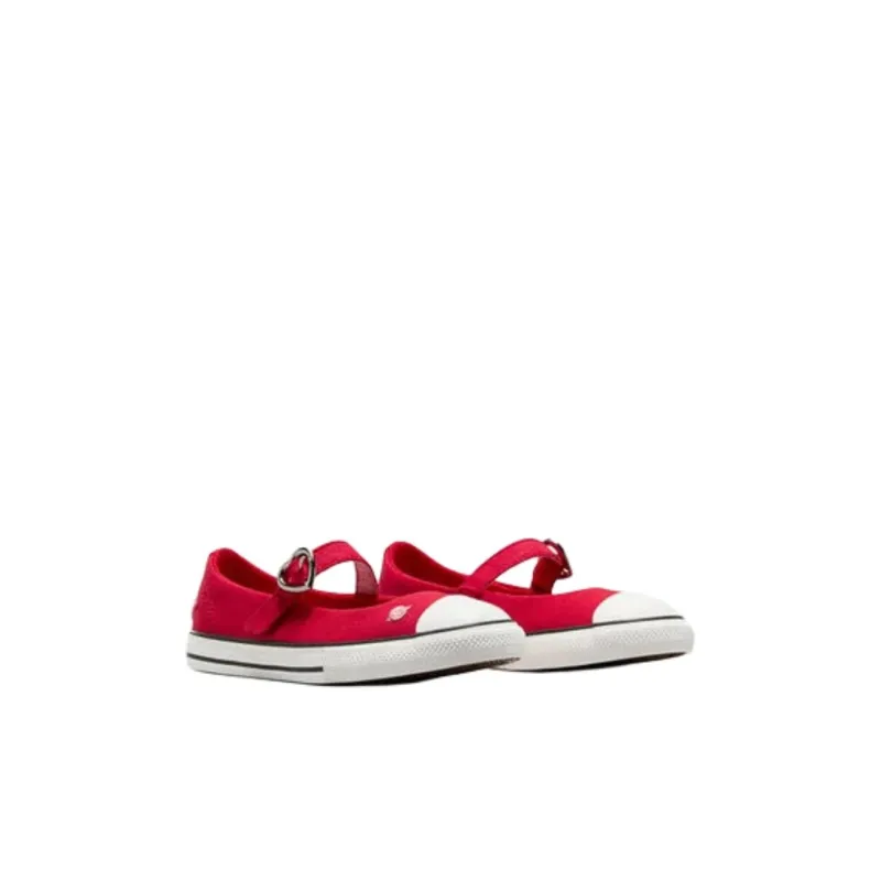 Converse Chuck Taylor All Star Anti Slip Wear Resistant Low Top Kids Canvas Shoes Red Kids'-2