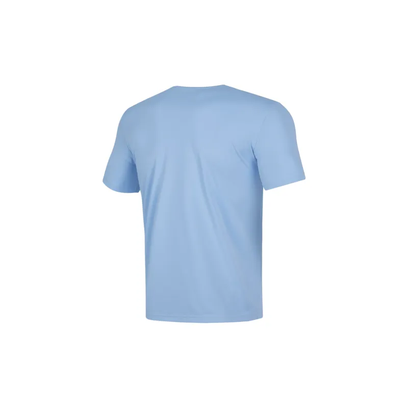 Skechers Comfort Technology Series T-Shirt Men's Moon White Blue-2