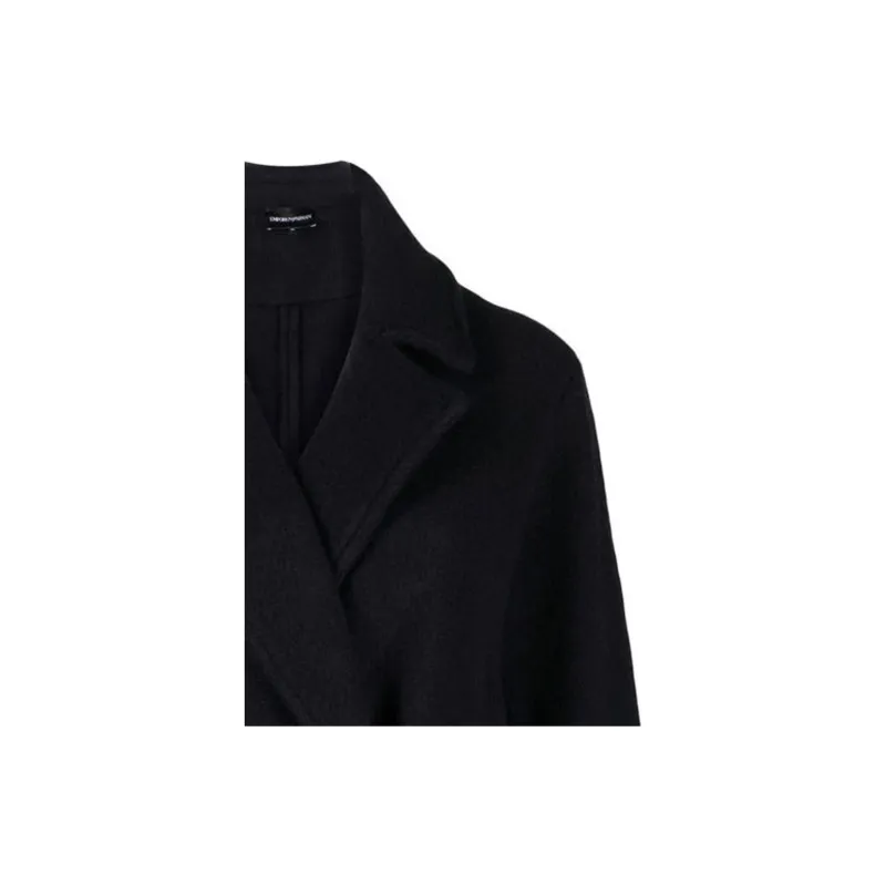EMPORIO ARMANI FW22 Coats Women's Marine Blue-4