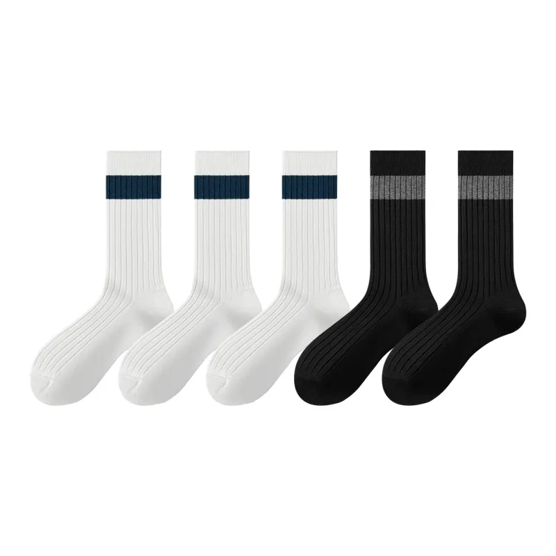 ZEROIN Knee High Socks Men's 5 Pack-10