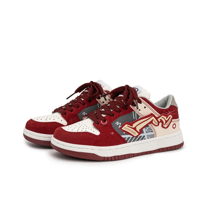 WELKIN&WZWJ Anti-Slip And Wear-Resistant Lightweight Height Increasing Low-Top Skateboard Shoes Unisex-3