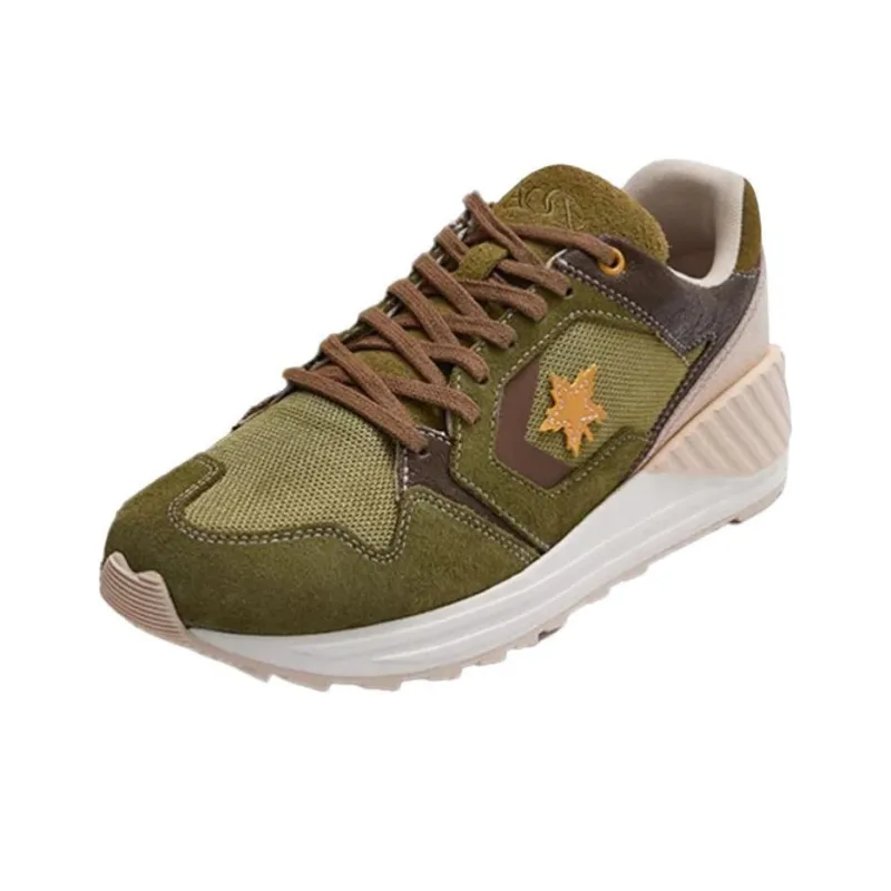 DOE x Converse WAVE TRAINER Anti Slip Wear Resistant Low Top Casual Running Shoes Unisex Green-1