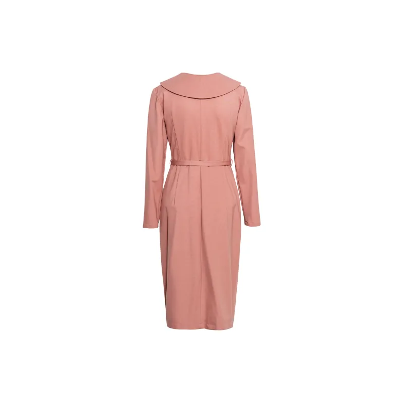 ROEYSHOUSE Long Sleeved Dresses Women's Pink-1