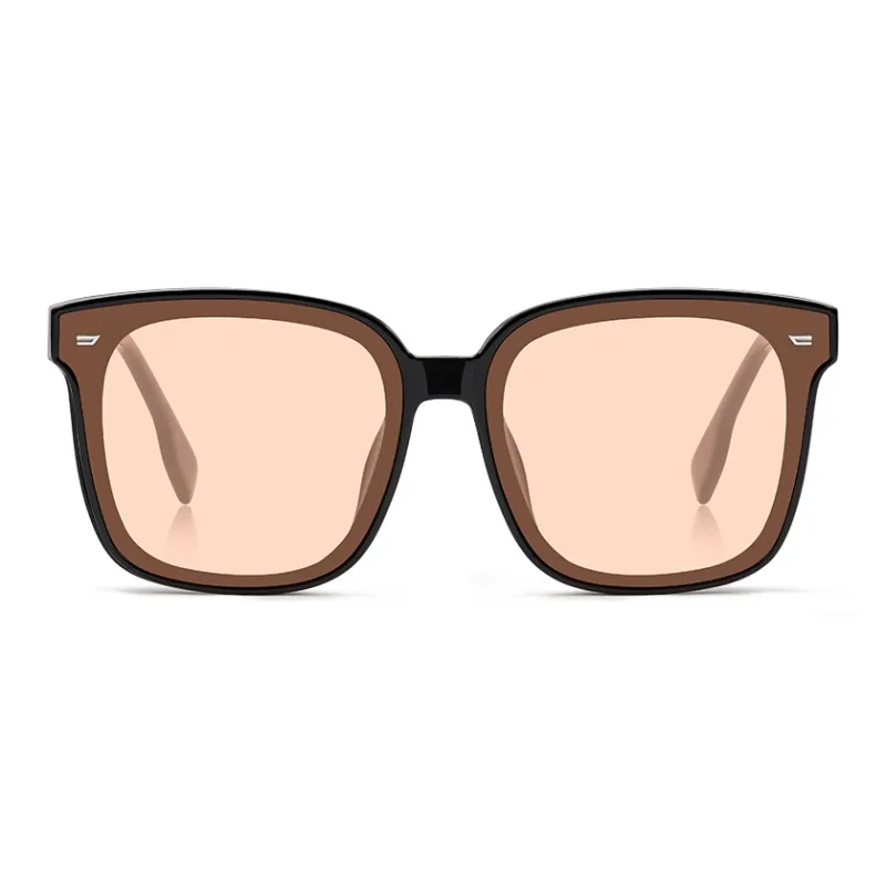 VEGOOS Plate Frame Square Sunglasses Unisex-9
