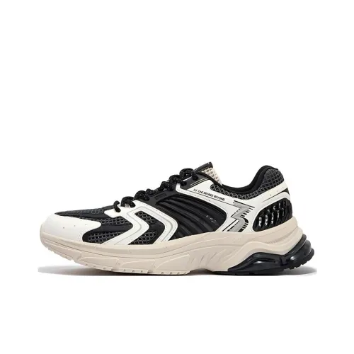361° Yearly Wheel SE Slip-Resistant Low-Top Chunky Sneakers Men's Gray White Black