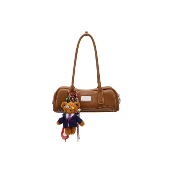 MCMIKO Cow Leather Patchwork With Artificial Leather Shoulder Bag Women's Multicolor