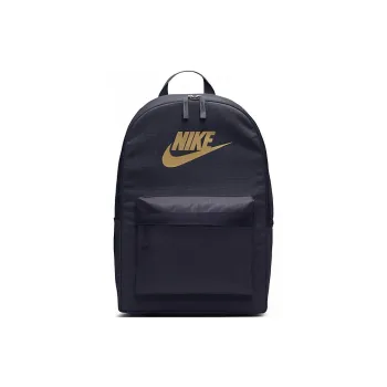 Nike Heritage Polyester Backpack Unisex Obsidian & Gold
