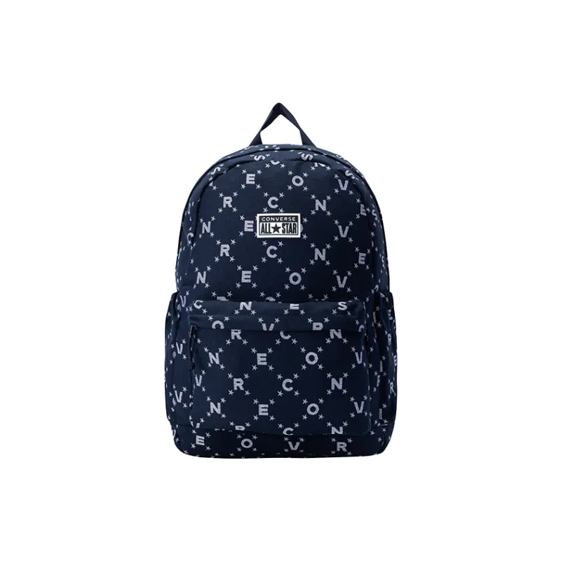 Converse Polyester Backpack Laptop Bag Medium Size Unisex Navy-0