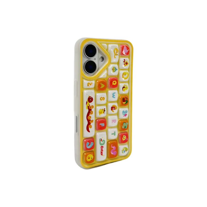 Wei Xin TPU Material Penguin Snake Phone Cases Compatible With IPhone 16/15 Pro Max/Apple 13/14 Pro Max Collection-17