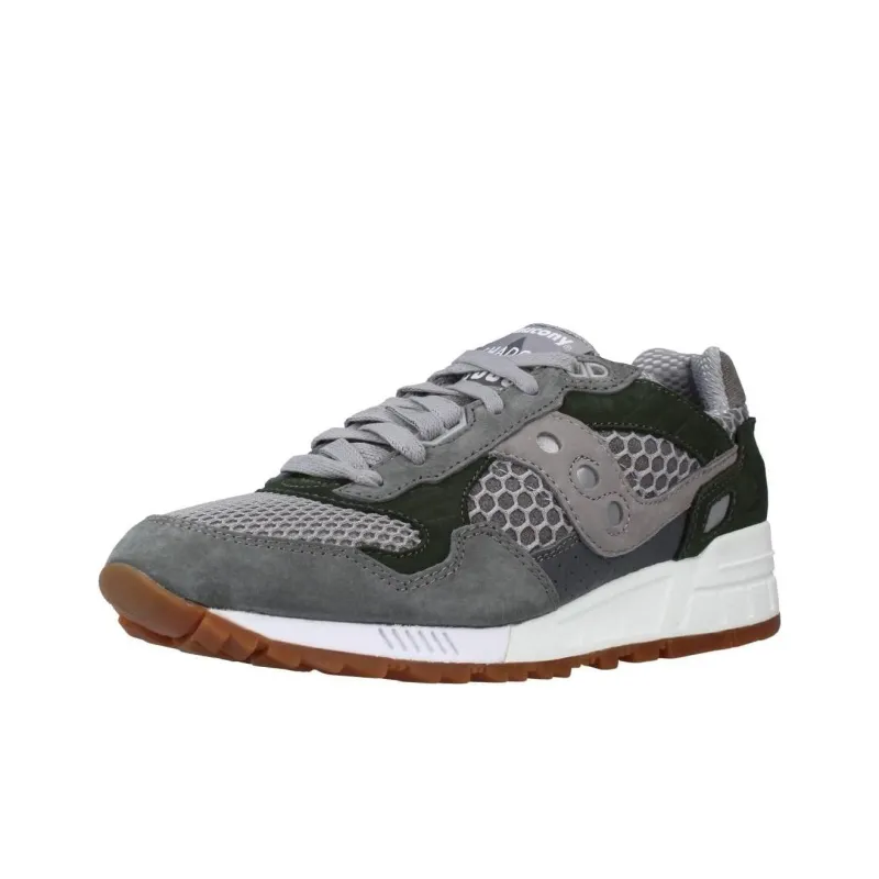 Saucony Shadow 5000 Anti-Slip Wear-Resistant Low-Top Casual Running Shoes Men's Gray-1