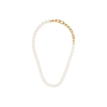 AMBUSH Pearl Chain Detail Necklace