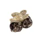 Cherry Small Claw Clip[Black 1 Piece]