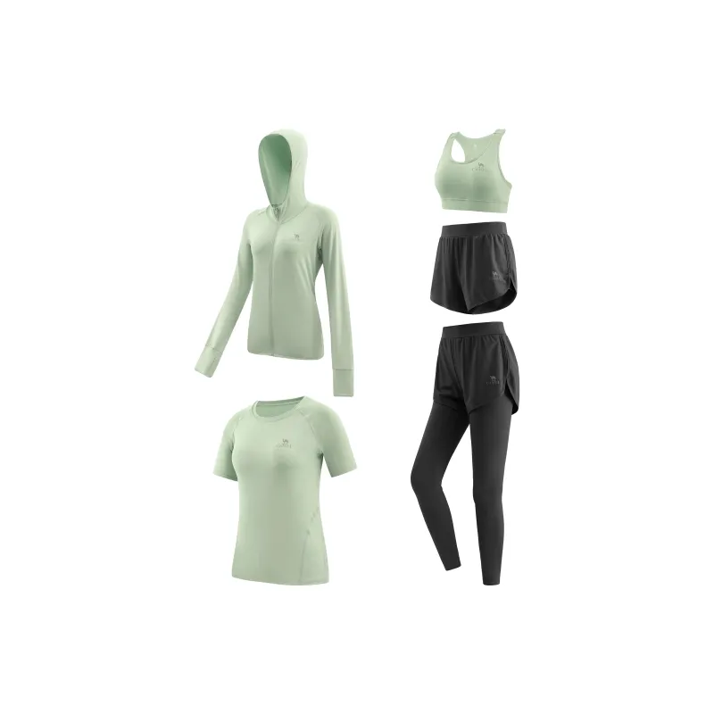 CAMEL Yoga Sets Women's-5