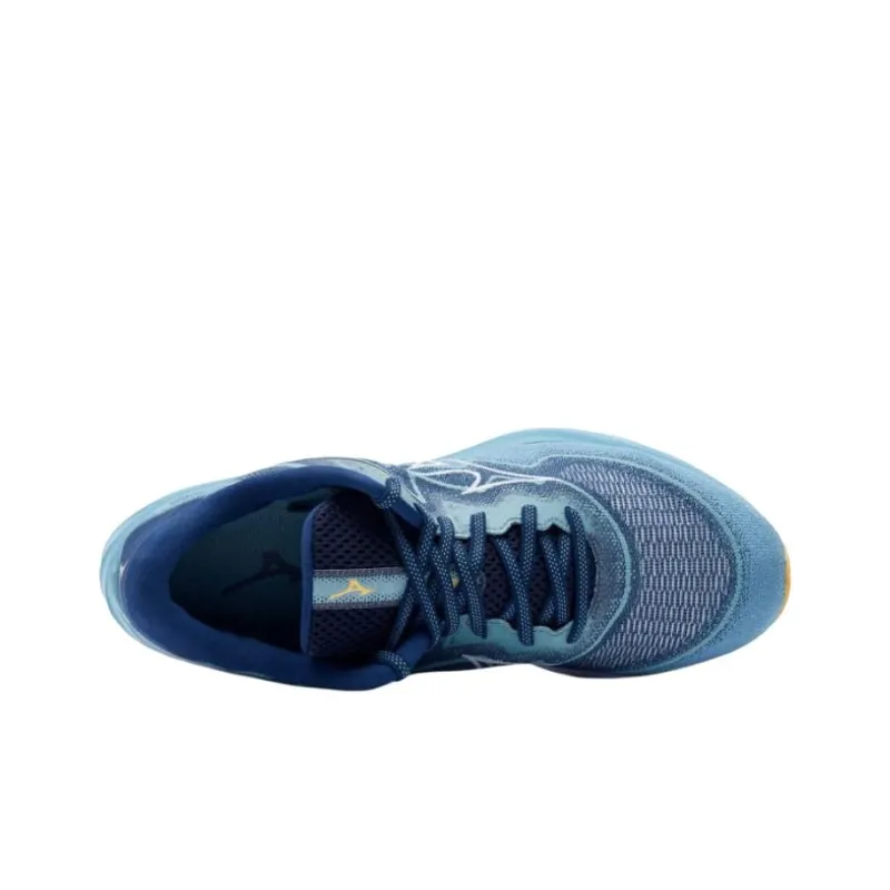 Mizuno Wave Rider 27 Shock Absorbing Bounce LowTop 'Blue'-3