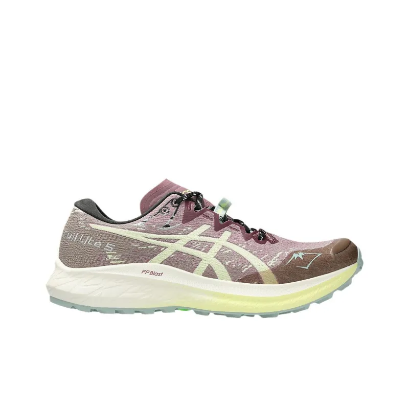 Asics Fuji Lite 5 Purple Oxide Huddle Yellow Women's-1