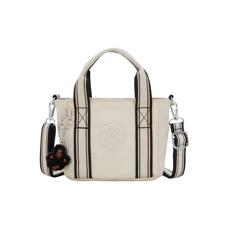 Kipling Fabric Tote Bag, Shopping Bag, Shoulder Bag, Crossbody Bag, Handbag Women's Multicolor-0