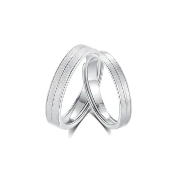 WINY 999 Fine Silver Rings Unisex Silver