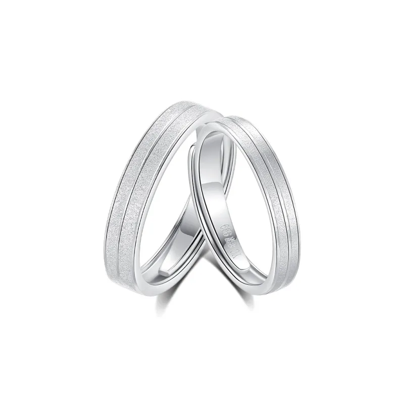 WINY 999 Fine Silver Rings Unisex Silver-0