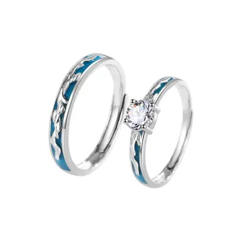 Lockstarfy Moissanite Rings Unisex
