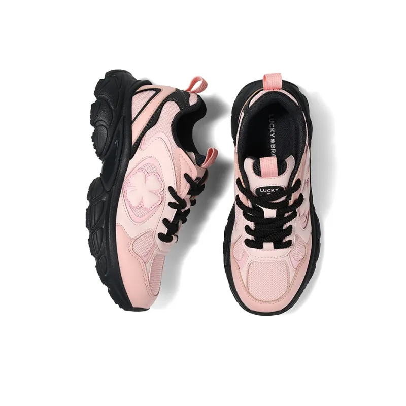 LUCKY BRAND Shock Absorbers With Abrasion Resistant And Slip Resistant Properties Low Top Chunky Sneakers Unisex-14