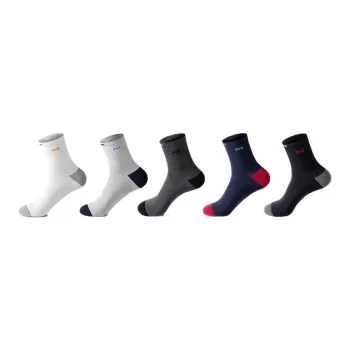 MIIOW Trend Party Series Mid Calf Socks Unisex 5 Pack