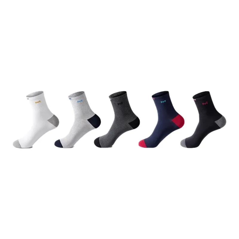 MIIOW Trend Party Series Mid Calf Socks Unisex 5 Pack-0