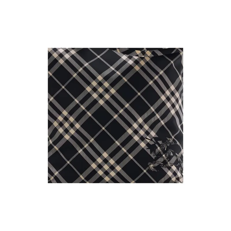 Burberry Polyester With Polyurethane Tote Bag, Shopping Bag, Shoulder Bag, Handbag Men's Black & Calico-3