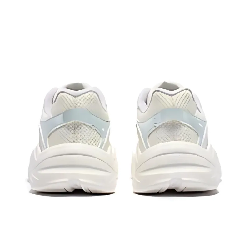 361° Cushioning Wear-Resistant Low-Top Casual Shoes Women's White Purple-2