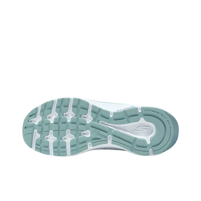 Skechers WOMEN'S GO Series Cushioning Anti Slip And Wear Resistant Low Top Running Shoes Women's Light Blue-3