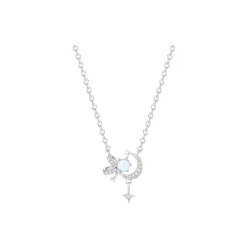 CHINA GOLD 999 Fine Silver Necklaces Women's