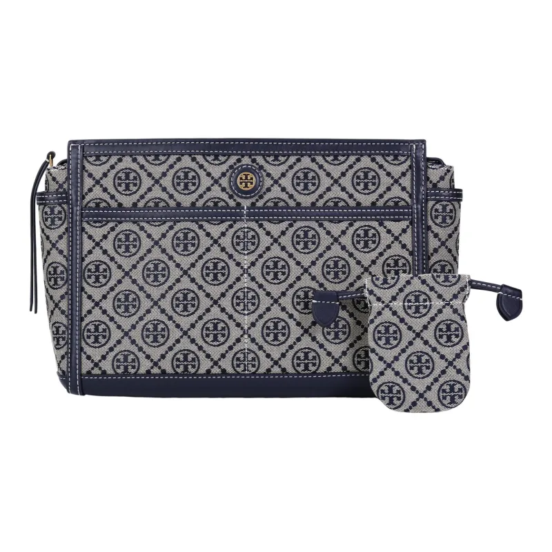 TORY BURCH T Monogram Clutches-1