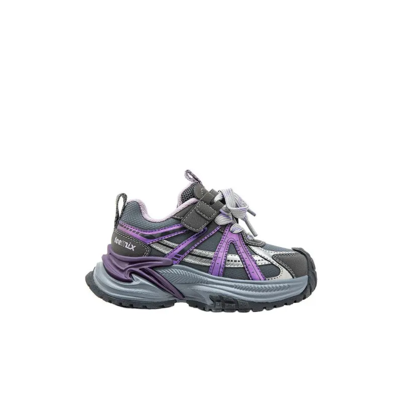 Teenmix Anti Kick And Abrasion Resistant Low Top Kids Lifestyle Shoes Mauve/Dark Cloud Gray Kids'-1