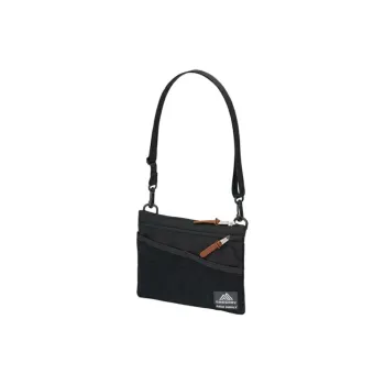 GREGORY Nylon Portable Crossbody Bag, Shoulder Bag Regular Unisex Black