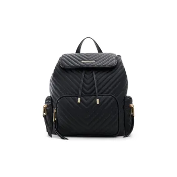 ALDO Artificial Leather Backpack Medium Size Women's Black