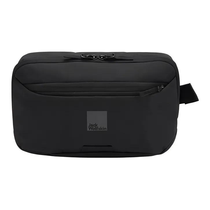 Jack Wolfskin Polyester One Shoulder Fanny Pack Regular Unisex Dark Gray-0